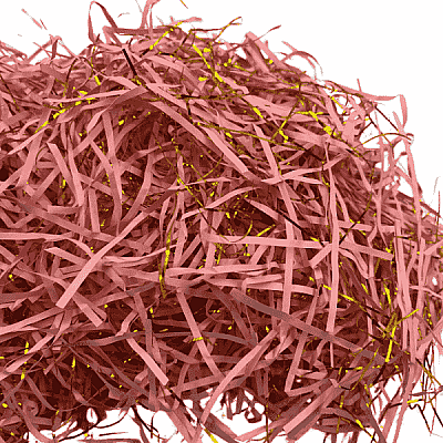 Kırpıntı Kağıt Pembe Gold Şeritli 100 Gr - 1